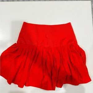Wilson midtown medium Red Pleated Skirt